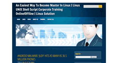 Desktop Screenshot of masteringinlinux.com